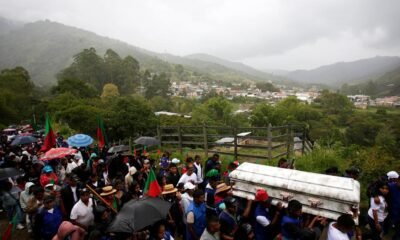 Comunidadas le dieron el Útimo adiós al Guarda Indígena Edgar Tumiñá