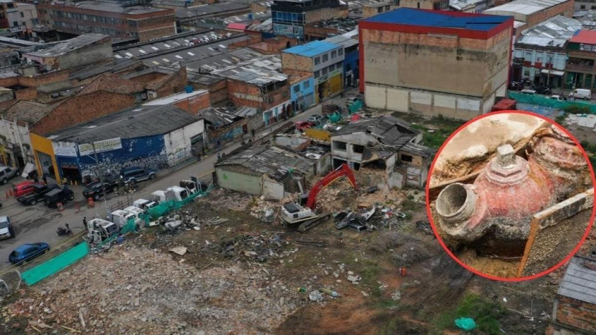 Más de 50 Mil piezas arqueológicas halladas en el antiguo bronx, en el centro de bogotá, Sorprenden a la ciencia