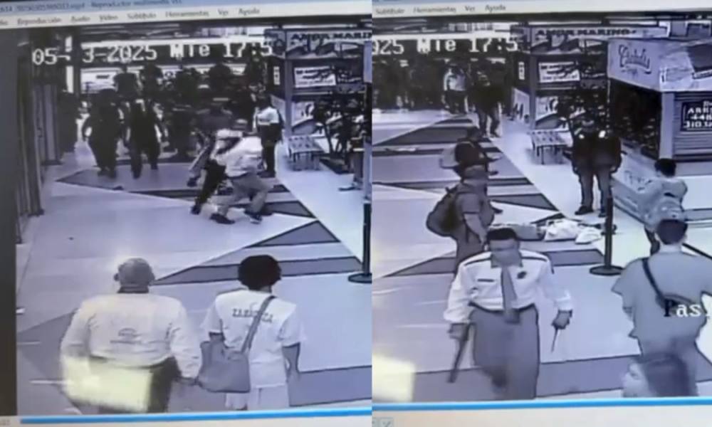 Revelan Video del Momento exacto del homicidio de un Civil A Manos de Un Vigilante en Centro Comercial de Medellín