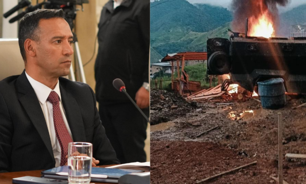 Ministerio de Defensa Aseguró Que, en Medio de Asonada en Cauca, Vista de Había Delincuentes