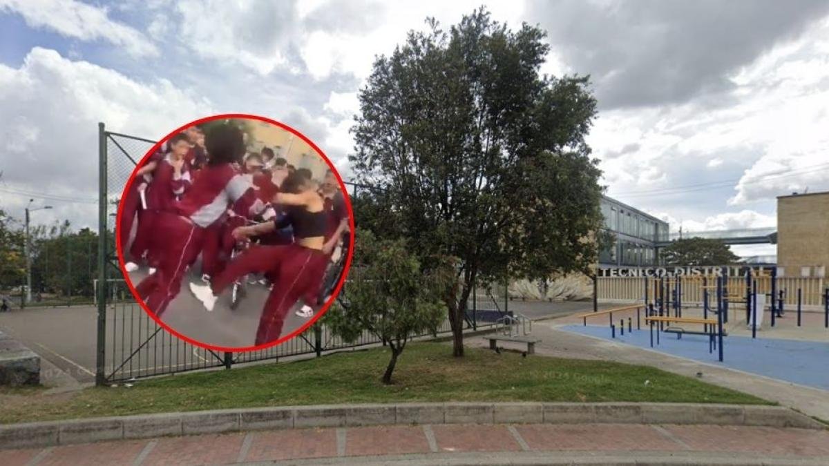ESTO DIJO LA SECRETARÍA DE EDUCACIÓN DE BOGOTÁ VIDEO DE VIOLENTA PELEA DE NINES DE UNO COLEGIO: 'SE Citaron'