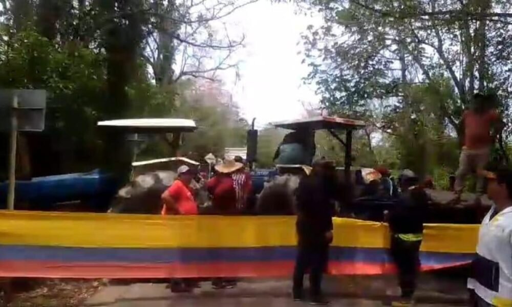 Arroceros de Sucre se Toman de Nuevo la Vía Entre la Mojana y San Jorge