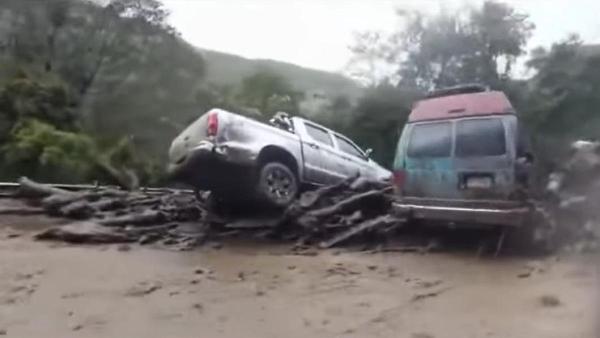 Un hombre se salvó milagrosamenta de quedar atrapado por una avalancha en pasto