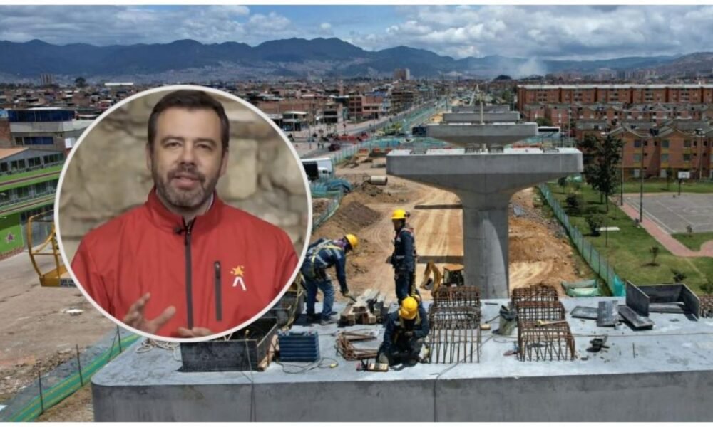 Alcalde Galán Anunció Novedad Con la Obra del Metro de Bogotá Que Llegó Al 50 Por Ciento: 'Hito'