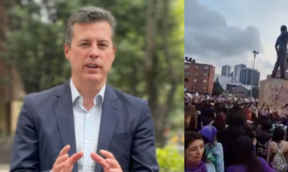 Juan Manuel Galán Exige al Presidente Petro Respuesta por Vandalismo A Estatua de Su Padre Luis Carlos Galán