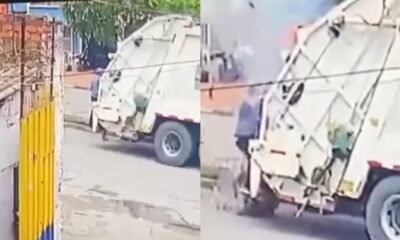 Recolector de Basura en Boyacá Resultó Herido Luego de Que una Bolsa le 'Explotara' en el Rostro
