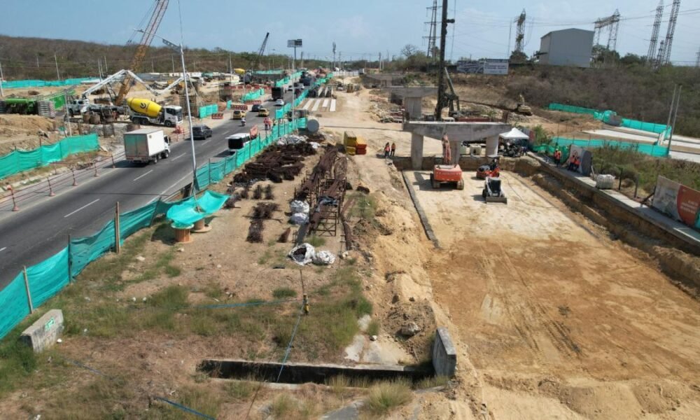 Avanzan Las Obras del Intercambiador Vial de la Circunvalar Con Carrera 43