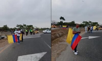 Bloqueo en Vía Oriental por Peaje de Sabanagrande