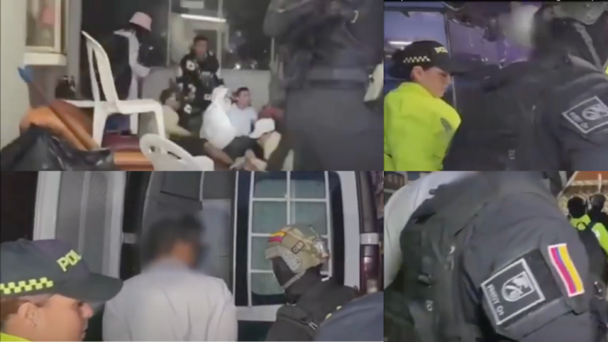 CAPTURAN A 16 Miembros del Tren de Aragua Durante 13 Allanamientos en Operaciones Policiales en Bogotá