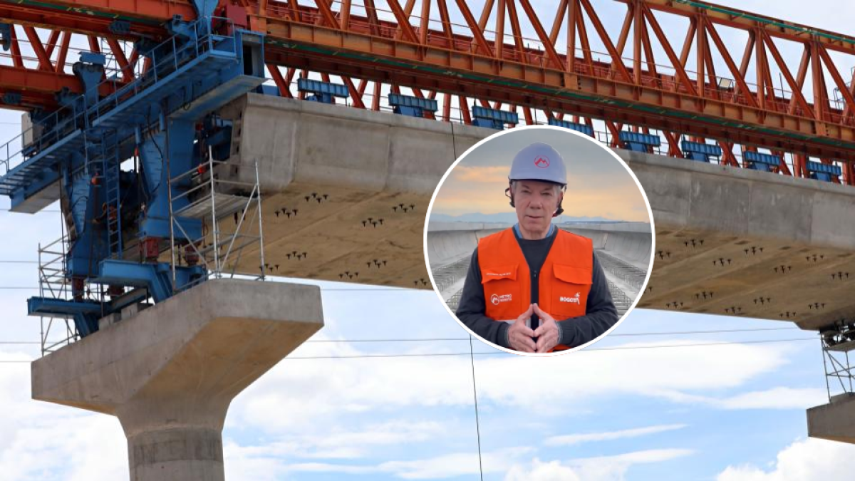 Expresidente santos aparece en video para defensor obra del metro de bogotá: 'El metrosantismo sí existe'