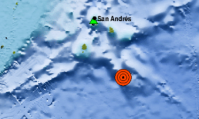 5,4 Grados de intensidad y se sintió en varios Lugares