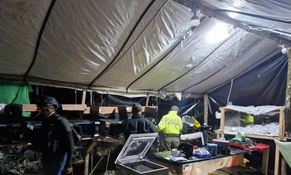 Desmantelan Grande Laboratorio de Cocaína en Santander que Sería del Clan del Golfo