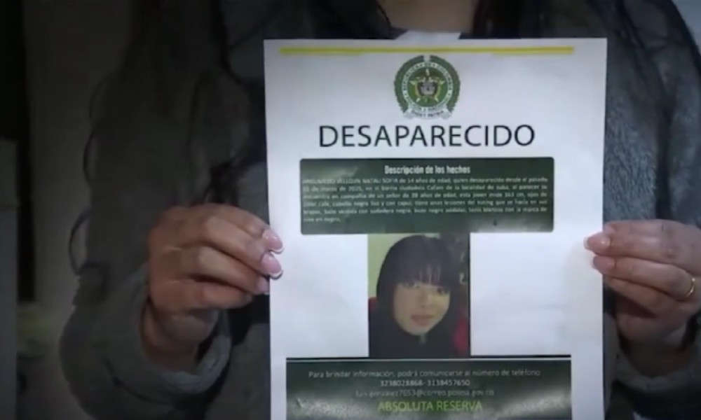 Angustia en Suba por menor de 14 Años desaparecida desde el 5 de Marzo en Bogotá; Tiene una Discapacidad