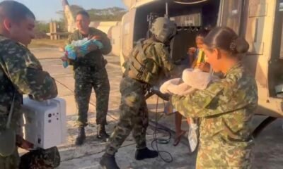 En Helicópero del Ejército Fueron Evacuados de Emergencia Dos Bebés Wayúus de Rioacha, en La Guajira: ¿Qué Pasó?