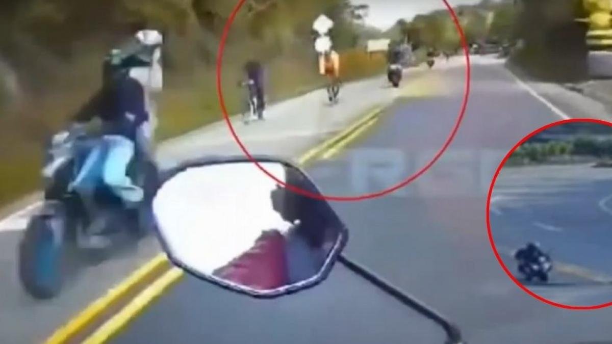 Élt rigoberto galindo, el ciclista que murio Arrollado por una moto en la vía bogotá