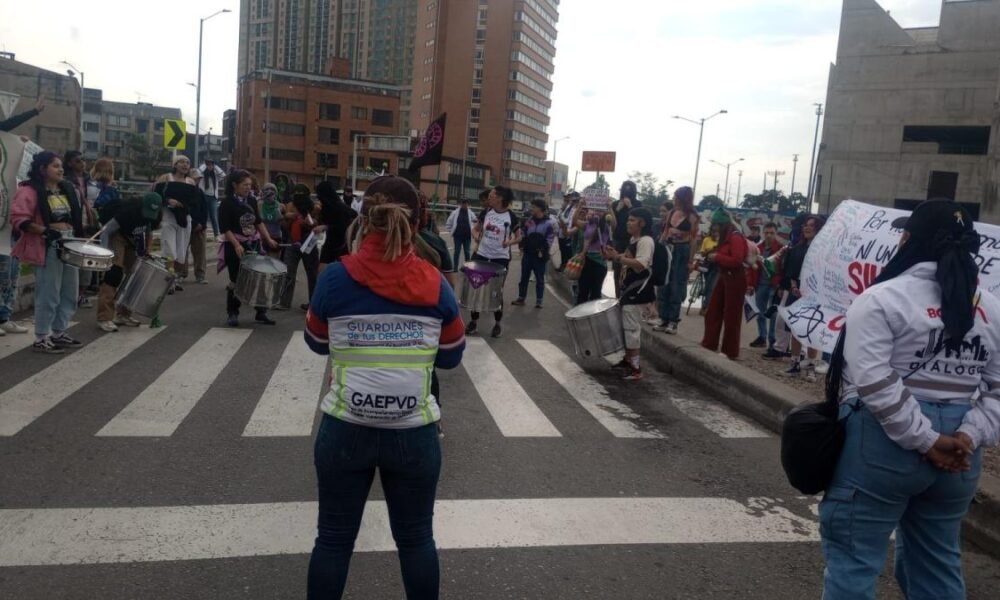 Los organizadores de manifestaciones en bogotá podría estar enfrentando denuncias penales