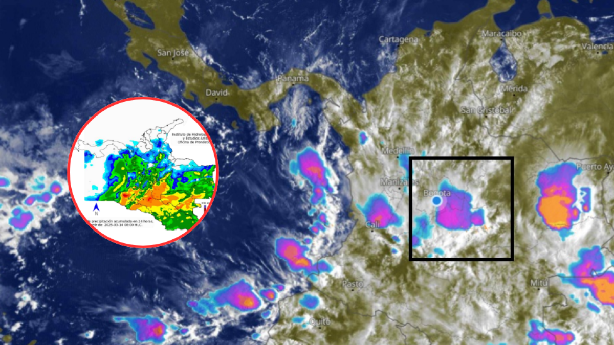 Max Henríquez Revela Días de las Peores Tormentas Eléctricas en Bogotá; Este Viernes 14 de Marzo es Uno de Ellos