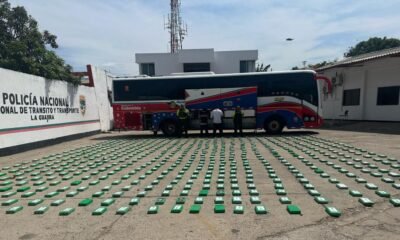 Estaba en un vehículo de transporte público