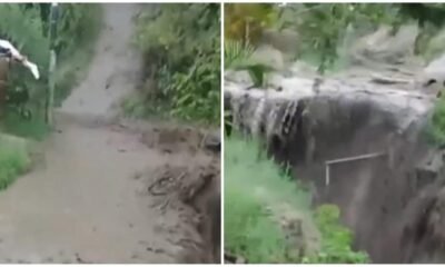 Lluvias Causaron El Cierre Total de la Vía a la Línea: Hay Derrumbes y Desbordamientos de Quebradas