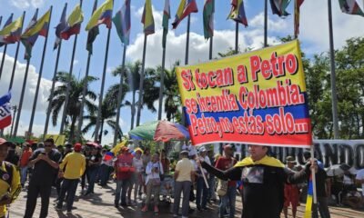 Minga Indígena del Cauca Se Moviliza en Cali, en Respaldo a Las Reformas Promovidas por el Presidente Gustavo Petro