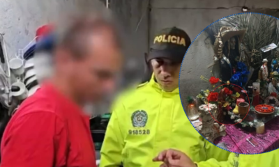 Hallan Santería Durante la Captura de 'Chirivico', el principal responsable de reclutamiento de 14 Niños del Cauca