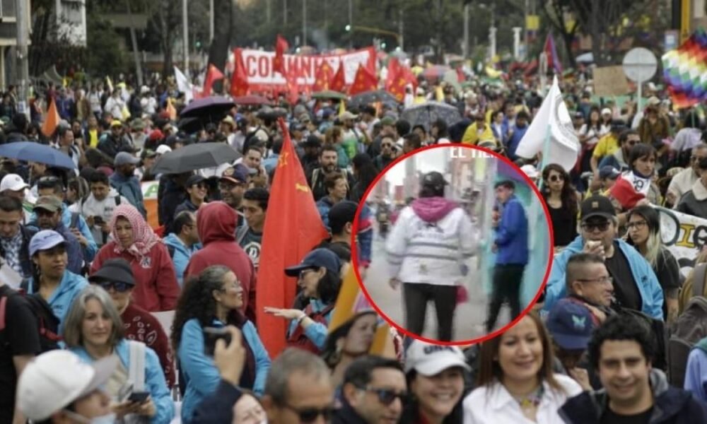 Equipo de Citytv Fue Agredido en Medio de las Marchas en Bogotá: 'Nos Sacaron a la Fuerza'