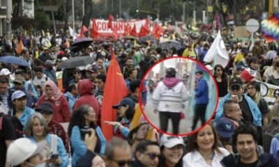 Equipo de Citytv Fue Agredido en Medio de las Marchas en Bogotá: 'Nos Sacaron a la Fuerza'
