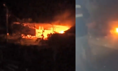 Reportan una persona Muerta y una Casa Incinerada