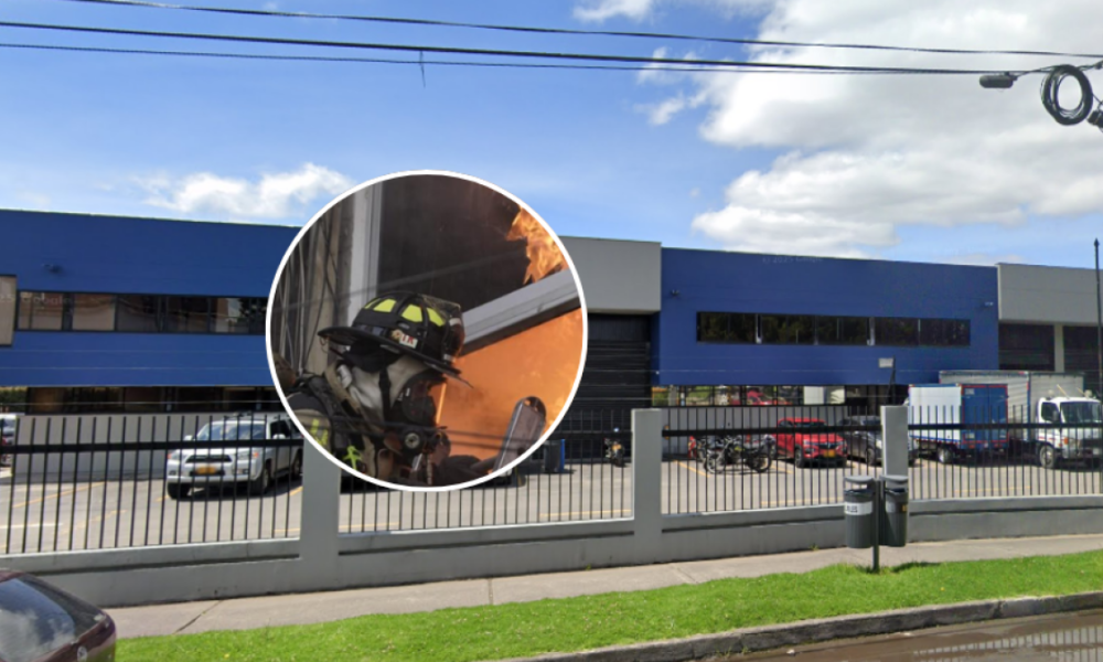 Informe Incendio en Centro Empresarial en Occidenté de Bogotá; SE Desat en Inmediaciones del Aeropuerto el Dorado