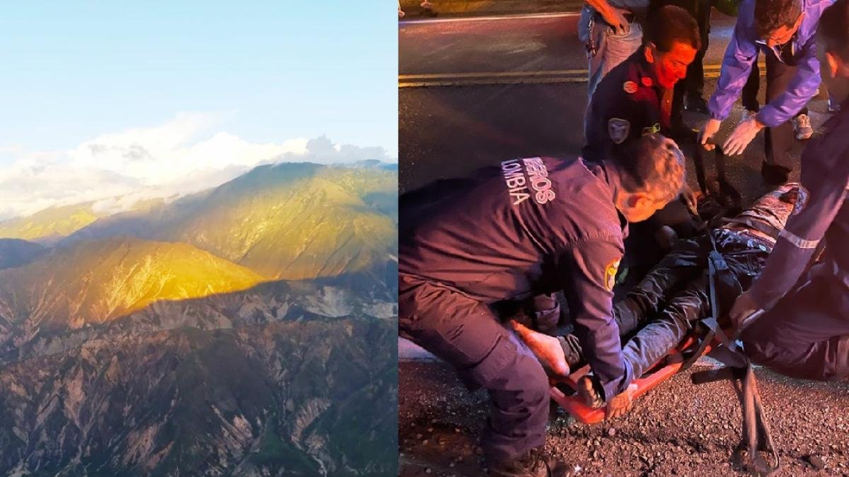 Carro Cayó A Abismo de Más de 100 Metro en El Cañón del Chicamocha, en San Gil: Director Murió Horas Despuéss