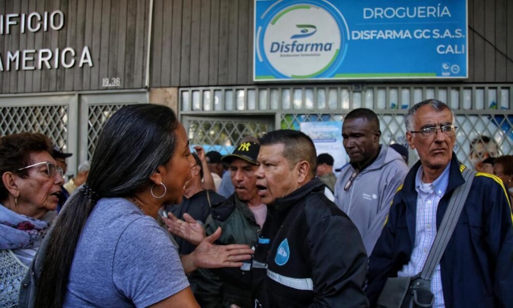 Enfermos Bloquearon vía en el Norte de Cali