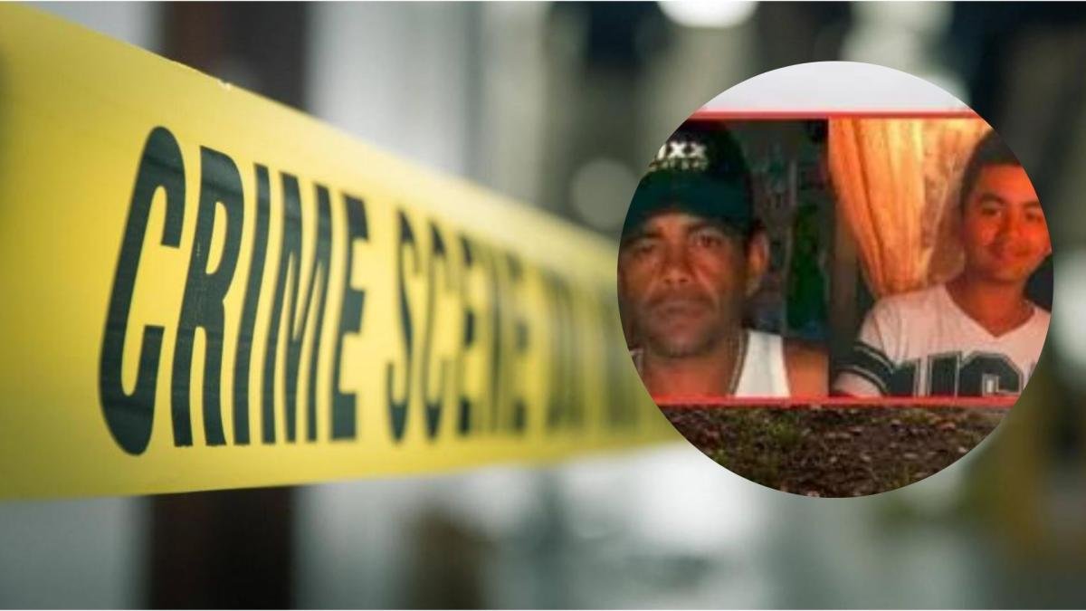 Padre e hijo entre los identificados