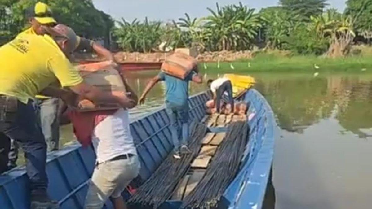 Habitantes de la Mojana Iniciaron por su cuenta el Cierre de Cara de Gato