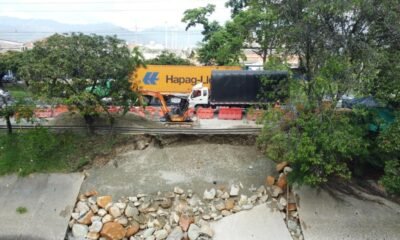 Adelantan Obras de Mitigación en el Río Medellín para evitar