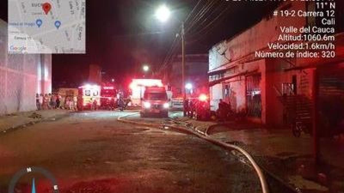 Dos habitantes de Calle Fallecieron Tras Incendio en un indilinato del centro de cali