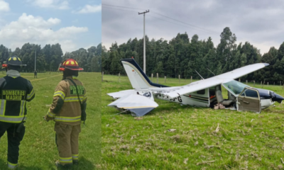 Avioneta Tuvo Que Aterrizar de Emergencia; este se sabe