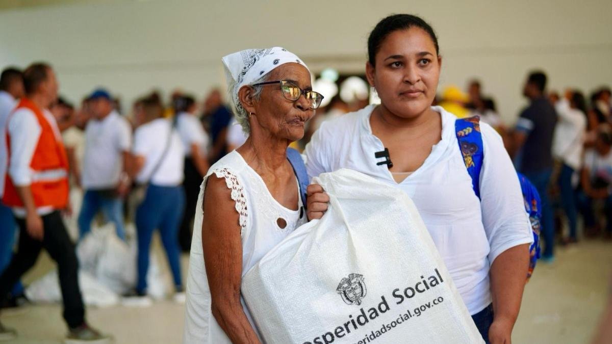 Prosperidad Social Entrega Mercancía Incautada Por la Dian A Familias Vulnerables en Soledad, Atlánnico