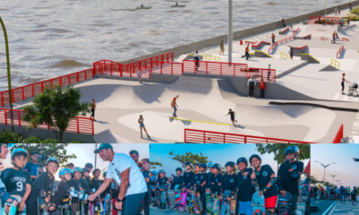 Barranquilla Inició la Construco de un Escenario para Skatepark de Talla Mundial en el Gran Malecón