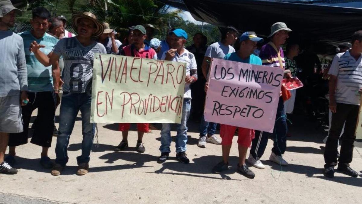 Comienza el paro minero indefinido en el nordeste antioqueño