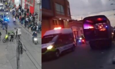 Nueva explosión en el Barrio San Bernardo en Bogotá este 25 de Marzo; se reportan heridos