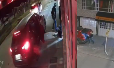 Delincuentes Dieron brutal Golpiza A Un Hombre Delante de Su Pequeña Hja en Bogotá: Hurtaron Su Camioneta