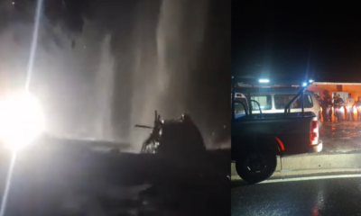 Creciente Súbita por Fuertes Lluvias Generó Deslizamiento y Atrapó a un vehículo