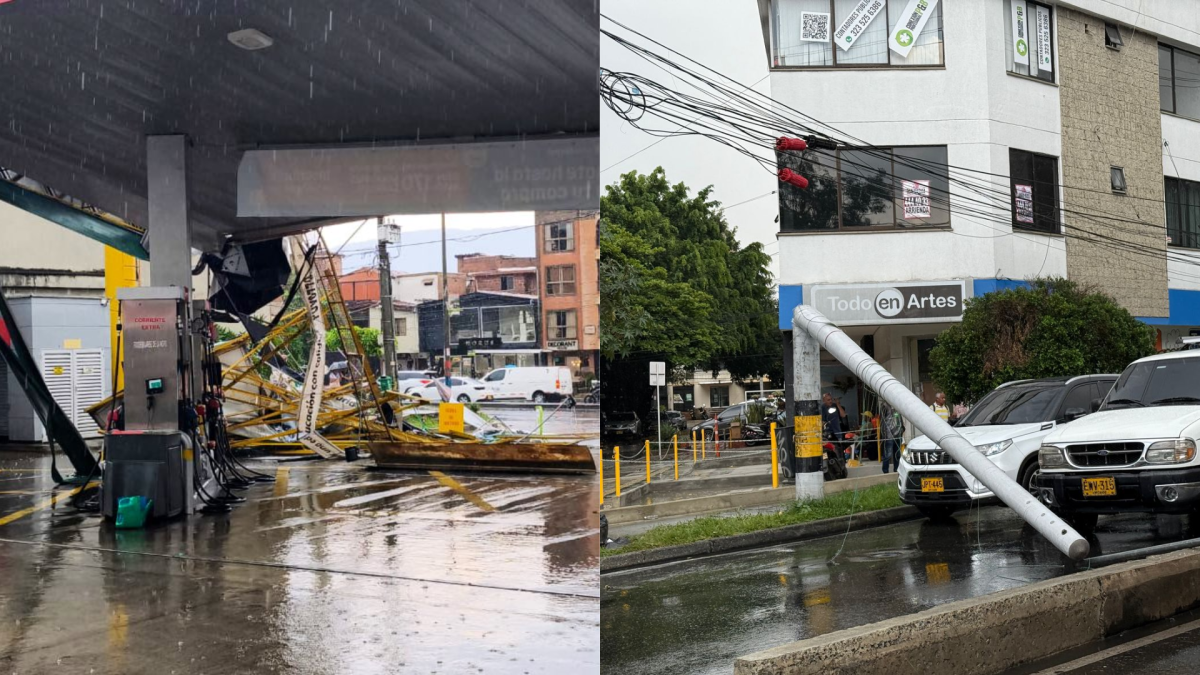 Más de 30 Emergencias Reportas Fueron en Medellín Producto de Fuerte Tormenta Eléctrica Durante la Tarde
