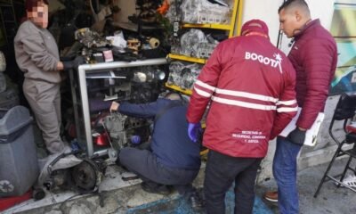 Hallan Más de 200 Repuestos de Vehículos y Autopartes de Dudosa Procedencencia en Antonio Nariño