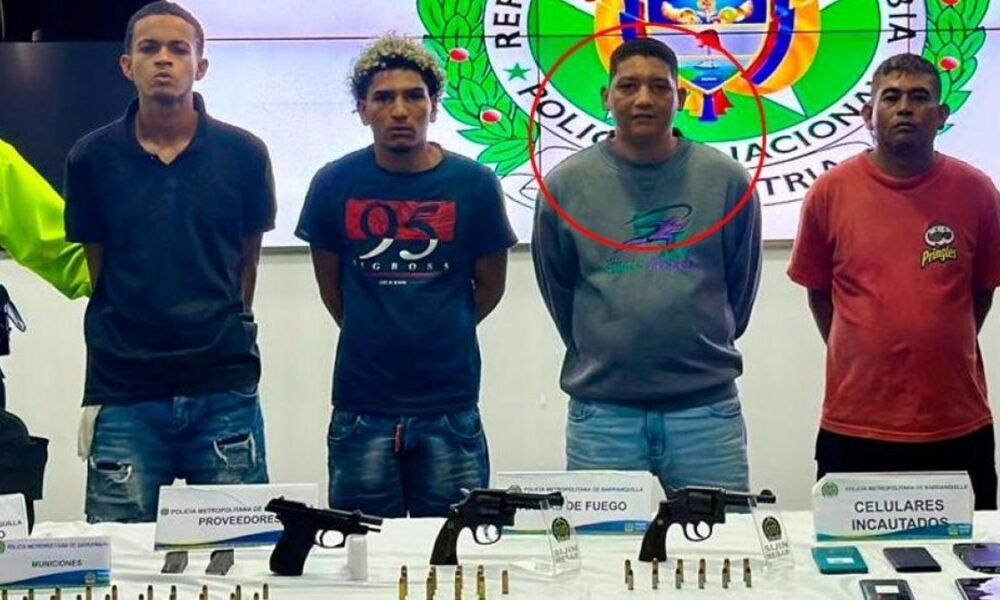 Los Cinco Temidos Miembros de 'Los Costeños' que Fueron Capturados en Atlánnico