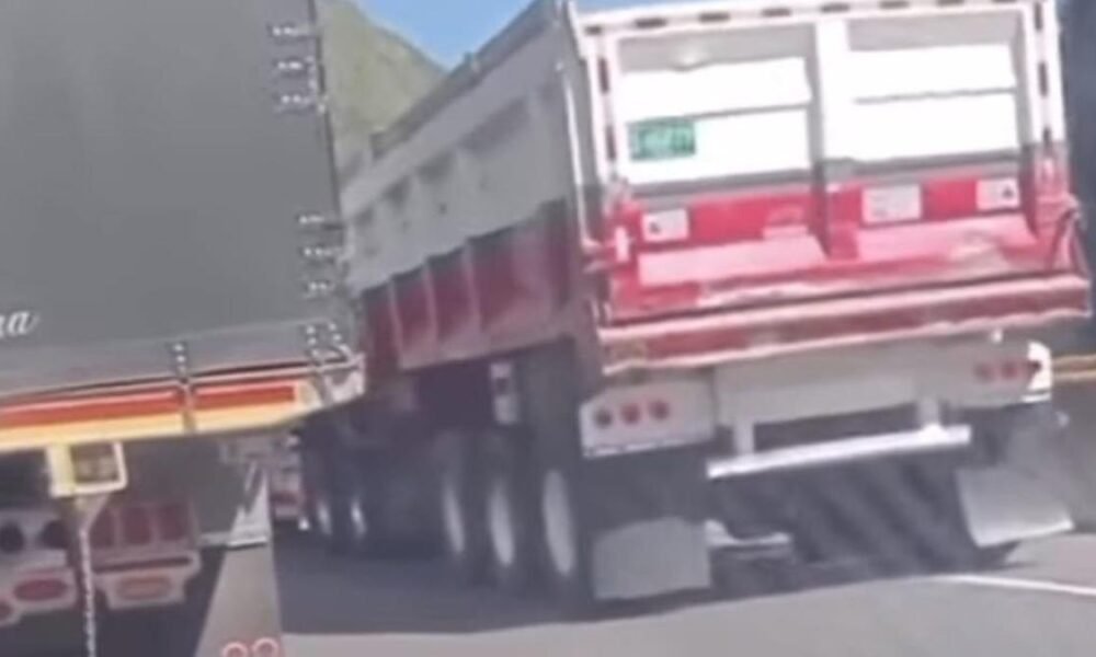 Una volqueta sin frenos casi ocasiona una tragedia en la vía panamericana, en nariño