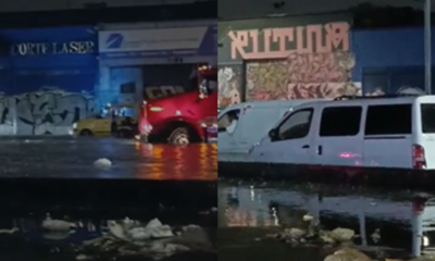 Caos en la Movilidad en Bogotá por inundaciones Tras Fuertes Lluvias: heno carros atrrapados