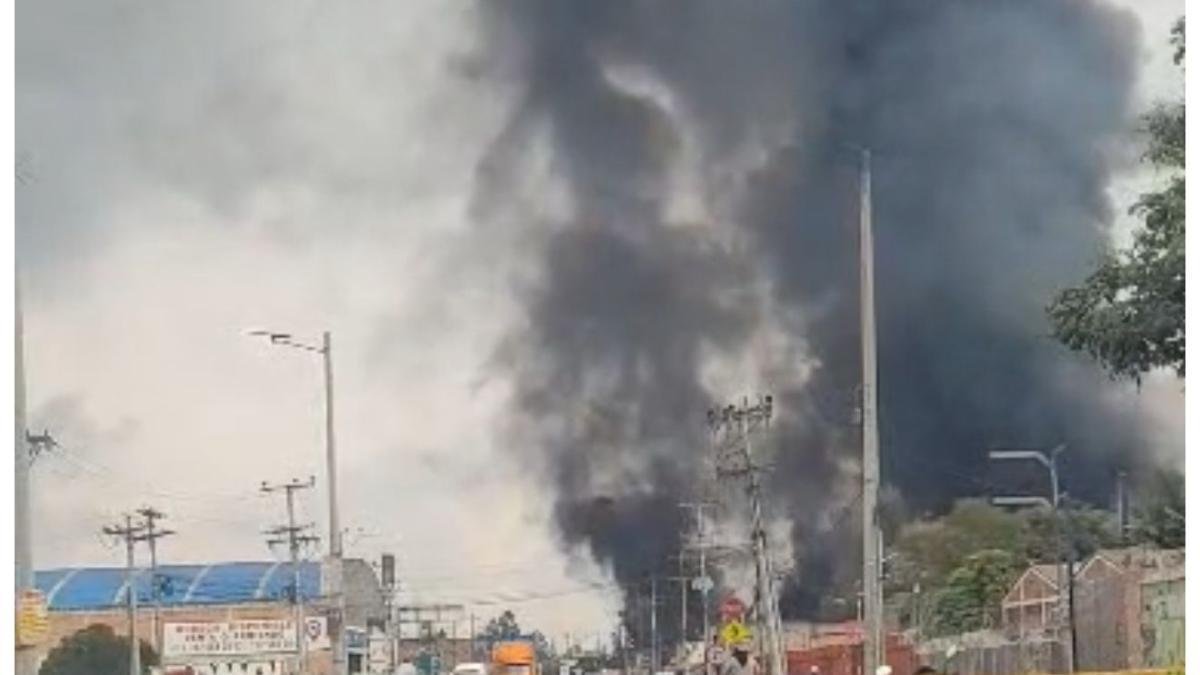 Incendio en Bodegas de Mosquera causa Graves Pérdidas