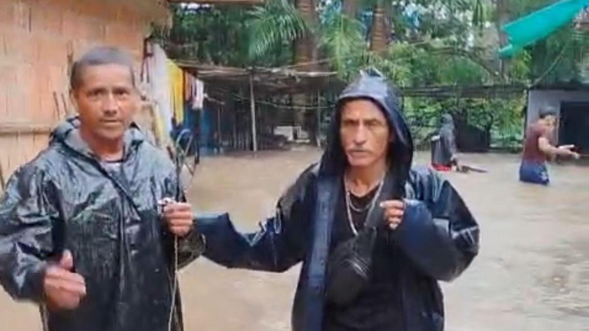 Desbordamiento de la Quebrada San Juana Afecta Sieta Barrios en Viotá