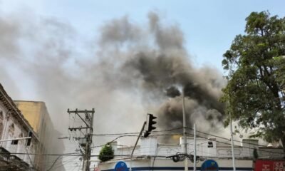 Bomberos Atienden Emergencia en Bodega